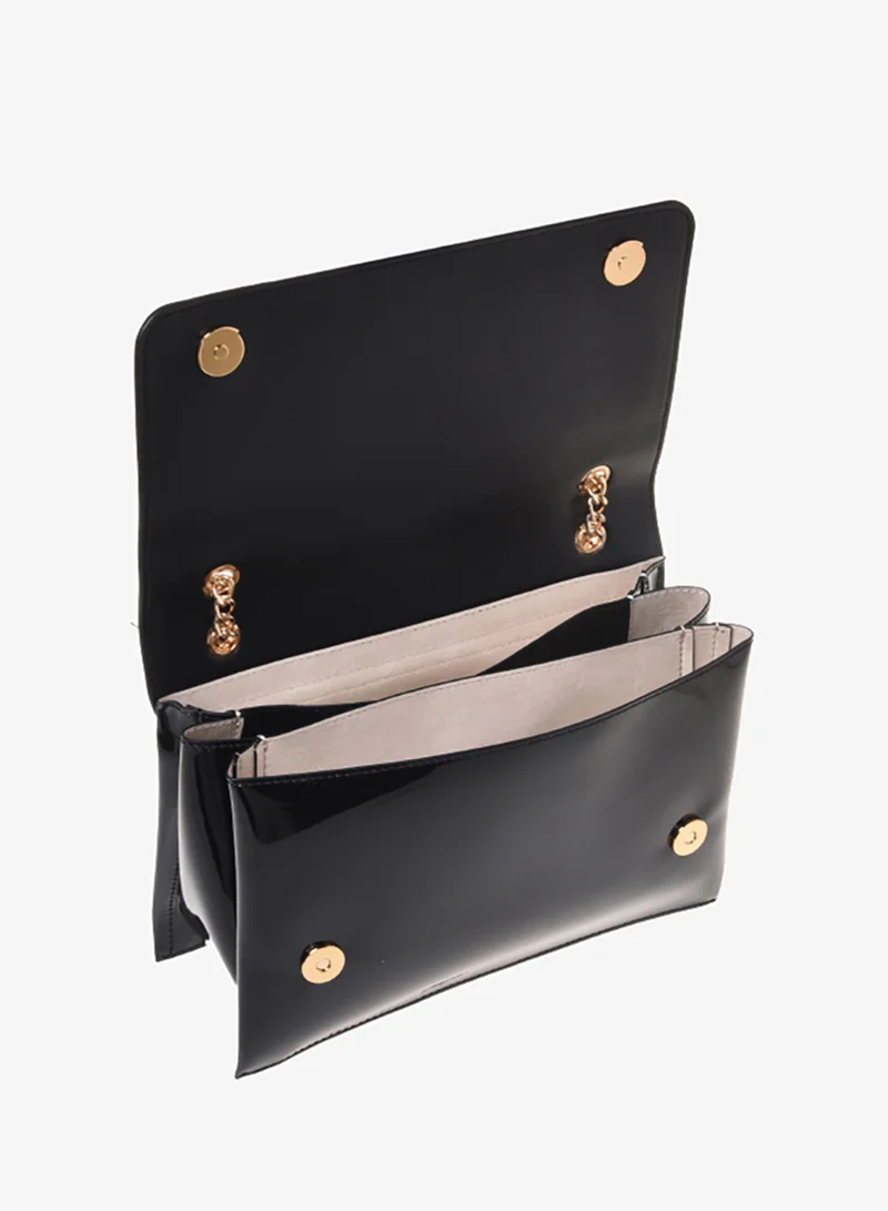 Love Moschino  Enameled logo Crossbody Bag for Women | Best Price UAE